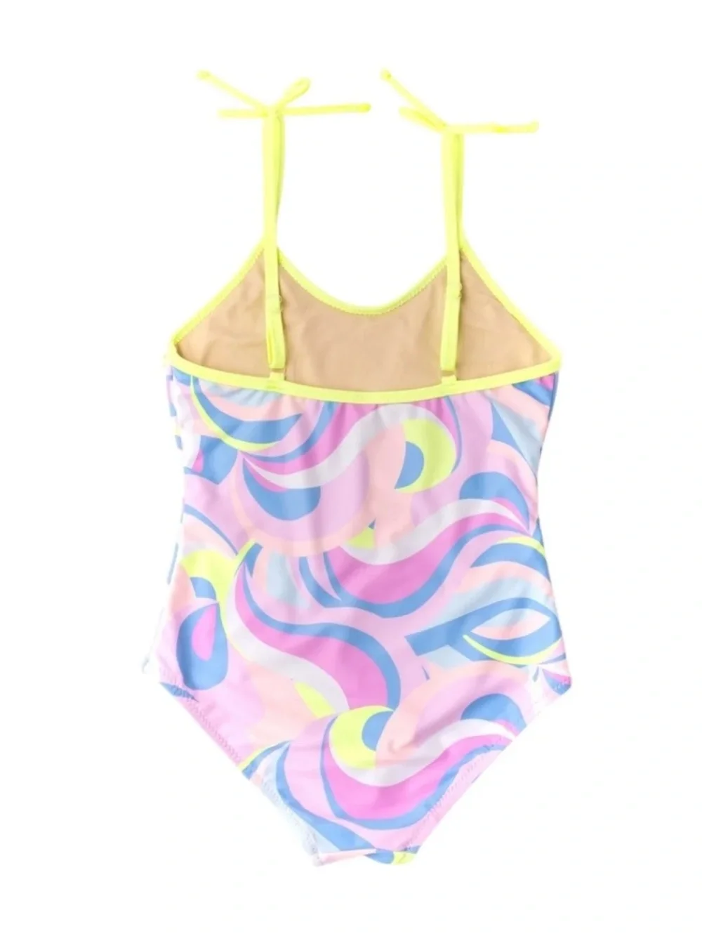 Shade Critters Happy Swirl Flip Sequin One Piece Swimsuit